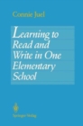 Image for Learning to Read and Write in One Elementary School