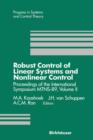 Image for Robust Control of Linear Systems and Nonlinear Control : Proceedings of the International Symposium MTNS-89, Volume II