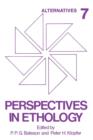 Image for Perspectives in Ethology : Volume 7 Alternatives