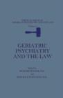 Image for Geriatric Psychiatry and the Law