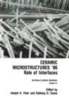 Image for Ceramic Microstructures &#39;86