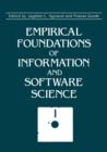 Image for Impirical Foundations of Information and Software Science