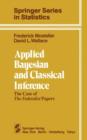 Image for Applied Bayesian and Classical Inference