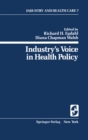 Image for Industry&#39;s Voice in Health Policy