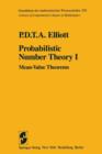 Image for Probabilistic Number Theory I