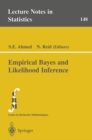 Image for Empirical Bayes and Likelihood Inference