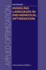 Image for Modeling Languages in Mathematical Optimization : v. 88