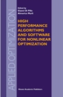 Image for High Performance Algorithms and Software for Nonlinear Optimization