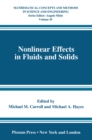 Image for Nonlinear Effects in Fluids and Solids