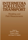 Image for Intermedia Pollutant Transport: Modeling and Field Measurements