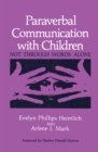 Image for Paraverbal Communication with Children: Not through Words Alone