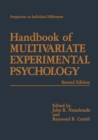 Image for Handbook of Multivariate Experimental Psychology