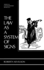 Image for Law as a System of Signs