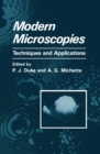 Image for Modern Microscopies: Techniques and Applications