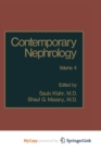 Image for Contemporary Nephrology : Volume 4