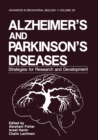 Image for Alzheimer&#39;s and Parkinson&#39;s Diseases: Strategies for Research and Development
