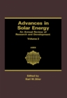 Image for Advances in Solar Energy: An Annual Review of Research and Development Volume 3