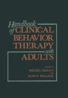 Image for Handbook of Clinical Behavior Therapy with Adults