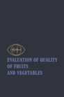 Image for Evaluation of Quality of Fruits and Vegetables