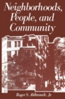 Image for Neighborhoods, People, and Community