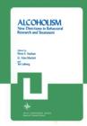 Image for Alcoholism : New Directions in Behavioral Research and Treatment
