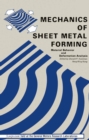 Image for Mechanics of Sheet Metal Forming: Material Behavior and Deformation Analysis