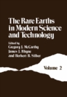 Image for Rare Earths in Modern Science and Technology: Volume 2