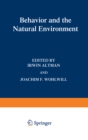 Image for Behavior and the Natural Environment : 6