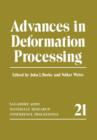 Image for Advances in Deformation Processing