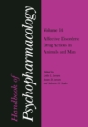 Image for Handbook of Psychopharmacology: Volume 14 Affective Disorders: Drug Actions in Animals and Man