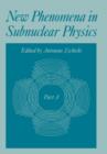 Image for New Phenomena in Subnuclear Physics