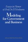 Image for Modeling for Government and Business