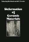 Image for Deformation of Ceramic Materials