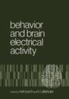 Image for Behavior and Brain Electrical Activity