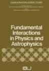 Image for Fundamental Interactions in Physics and Astrophysics : A Volume Dedicated to P.A.M. Dirac on the Occasion of his Seventieth Birthday