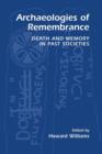 Image for Archaeologies of Remembrance