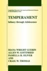 Image for Temperament : Infancy through Adolescence The Fullerton Longitudinal Study