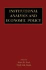 Image for Institutional Analysis and Economic Policy