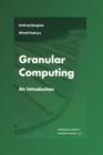 Image for Granular Computing : An Introduction
