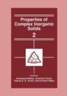 Image for Properties of Complex Inorganic Solids 2