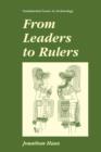 Image for From Leaders to Rulers