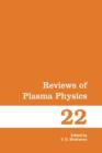 Image for Reviews of Plasma Physics
