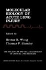 Image for Molecular Biology of Acute Lung Injury