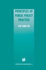 Image for Principles of Public Policy Practice