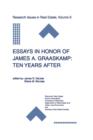 Image for Essays in Honor of James A. Graaskamp: Ten Years After