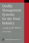 Image for Quality management systems for the food industry