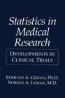 Image for Statistics in Medical Research