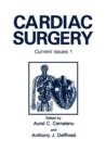 Image for Cardiac Surgery : Current Issues 1