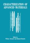 Image for Characterization of Advanced Materials