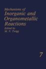 Image for Mechanisms of Inorganic and Organometallic Reactions Volume 7